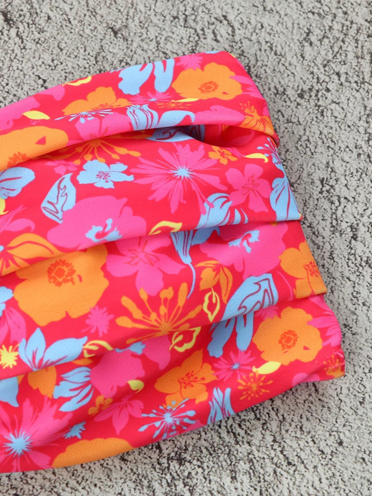 Hibiscus Bandeau Bikini Set