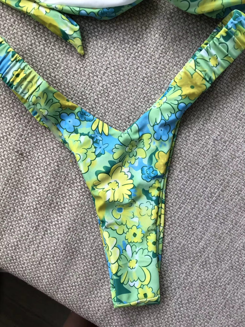 Hibiscus Bandeau Bikini Set