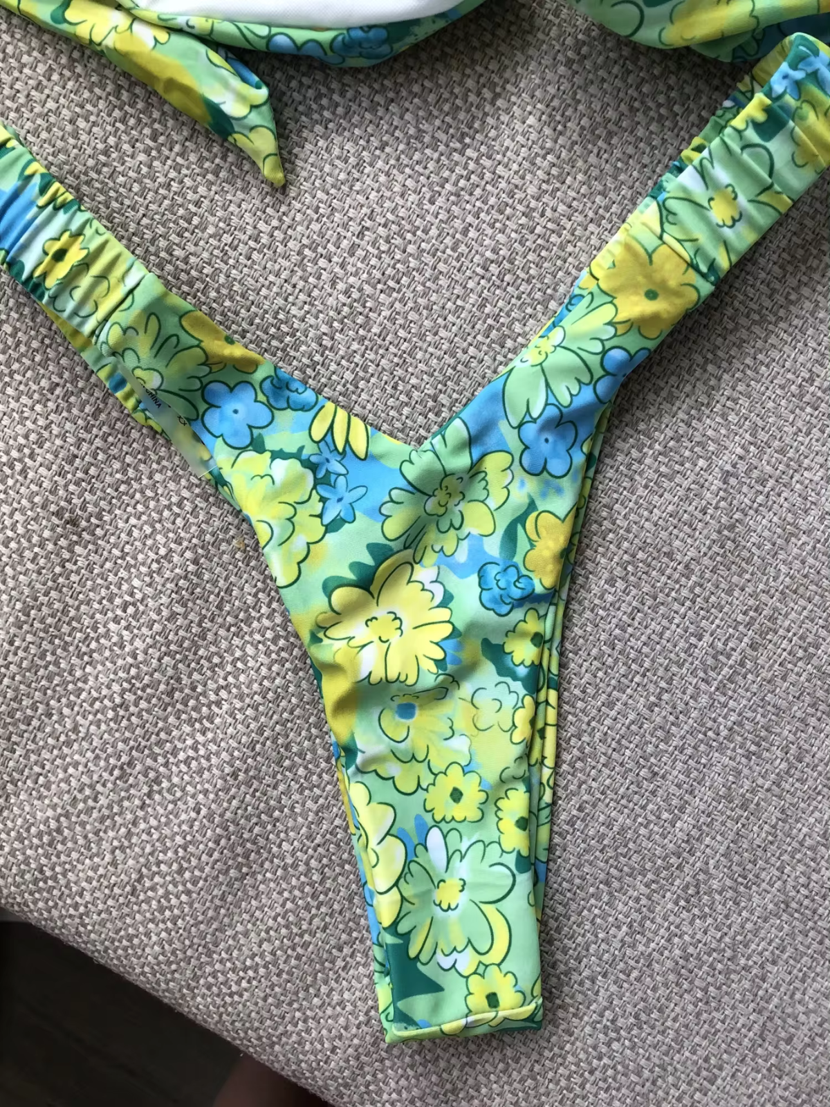 Hibiscus Bandeau Bikini Set