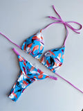 Vibrant Triangle Bikini Set